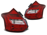 Ford Focus 3 11-10.14 Hatchback Red White Led Bar Seq Ind. Ford Focus 3 11-10.14 Hatchback Red White Led Bar Seq Ind.