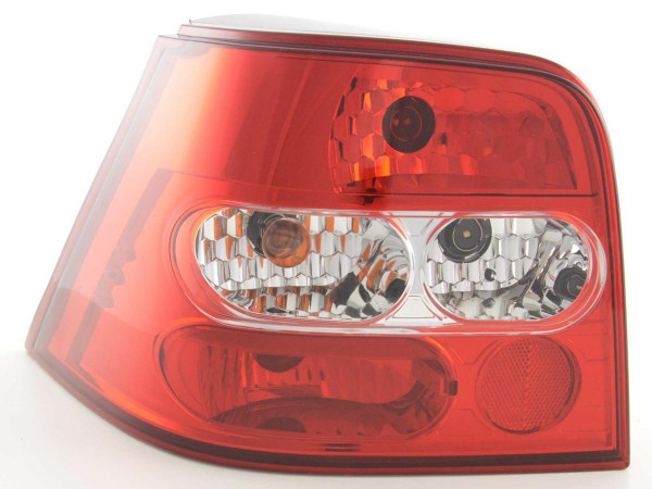 Taillights VW Golf 4 Yr. 98-02, red/clear