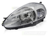 Headlight Chrome Left Side Tyc Fits Fiat Grande Punto 05-08 Headlight Chrome Left Side Tyc Fits Fiat Grande Punto 05-08