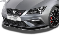 RDX Front Spoiler VARIO-X SEAT Leon 5F FR + Cupra + Cupra 300 Facelift 2017+ (incl. SC, ST) RDX Front Spoiler VARIO-X SEAT Leon 5F FR + Cupra + Cupra 300 Facelift 2017+ (incl. SC, ST)