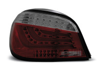 LED Bar Tail Lights Red Smoke fits BMW E60 Sedan 03/2007–12/2009 LED Bar Tail Lights Red Smoke fits BMW E60 Sedan 03/2007–12/2009