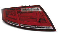 Led Bar Tail Lights Red Whie Fits Audi Tt 04.06-02.14 Led Bar Tail Lights Red Whie Fits Audi Tt 04.06-02.14