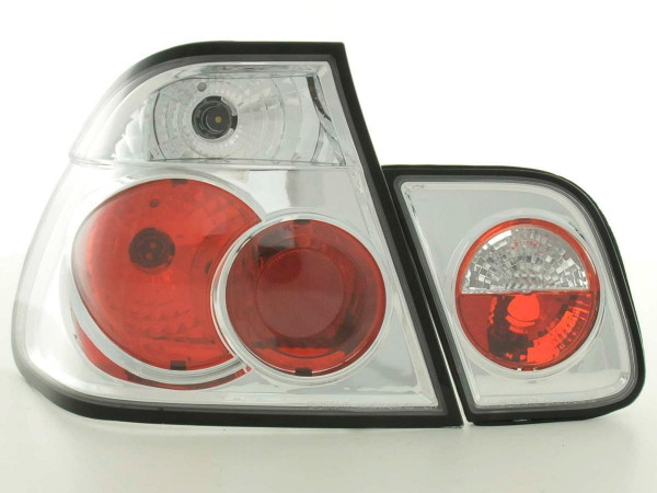 Taillights BMW serie 3 saloon type E46 Yr. 01-05 chrome