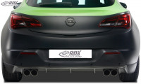 RDX rear bumper extension OPEL Astra J GTC Diffusor (for Left+Right Exhausts) RDX rear bumper extension OPEL Astra J GTC Diffusor (for Left+Right Exhausts)