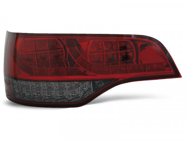 Led Tail Lights Red Smoke Fits Audi Q7 06-09