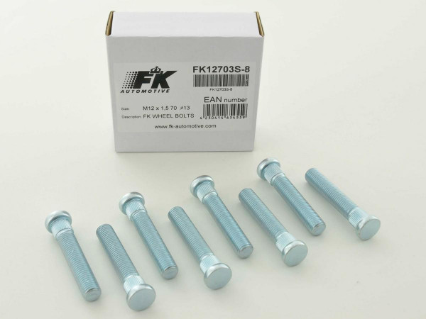 Stud Kit for Ford vehicles (8 pieces), length 40 mm
