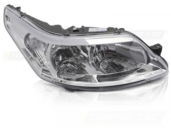 Headlight Chrome Right Side Tyc Fits Citroen C4 04-08