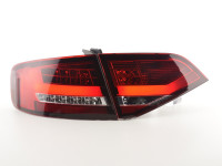 Led Taillights Audi A4 B8 8K saloon Yr. 07-11 red/clear Led Taillights Audi A4 B8 8K saloon Yr. 07-11 red/clear