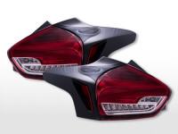 LED Rückleuchten passend für Ford Focus (C346) 2015-2018 rot/klar LED Rückleuchten passend für Ford Focus (C346) 2015-2018 rot/klar
