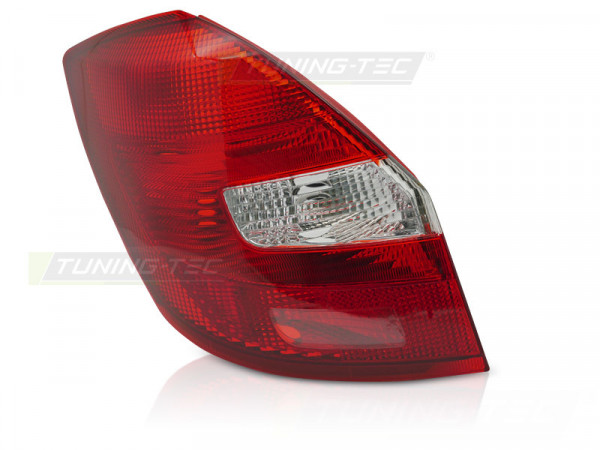 Tail Light Red White Left Side Tyc Fits Skoda Fabia 07-14