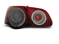Led Tail Lights Red Smoke Fits Vw Passat B6 3c 03.05-10 Led Tail Lights Red Smoke Fits Vw Passat B6 3c 03.05-10