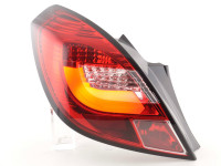 Rear lights Set LED Opel Corsa D 3-door Yr. 06-10 red/clear Rear lights Set LED Opel Corsa D 3-door Yr. 06-10 red/clear