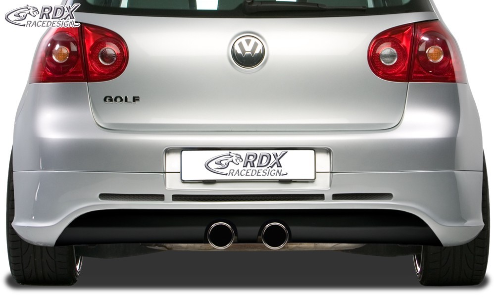 RDX Rear bumper extension for VW Golf 5 GTI/R-Five with exhaust hole for  R32-Exhaust, Rear, Bumpers, Exterior, Car Tuning