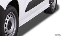 RDX Sideskirts for CITROEN Berlingo, PEUGEOT Partner & Rifter, OPEL Combo, TOYOTA ProAce City (Type E, 2018+) "Edition" RDX Sideskirts for CITROEN Berlingo, PEUGEOT Partner & Rifter, OPEL Combo, TOYOTA ProAce City (Type E, 2018+) "Edition"