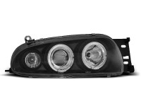 Ford Fiesta Mk4 10.95-08.99 Angel Eyes Black Ford Fiesta Mk4 10.95-08.99 Angel Eyes Black