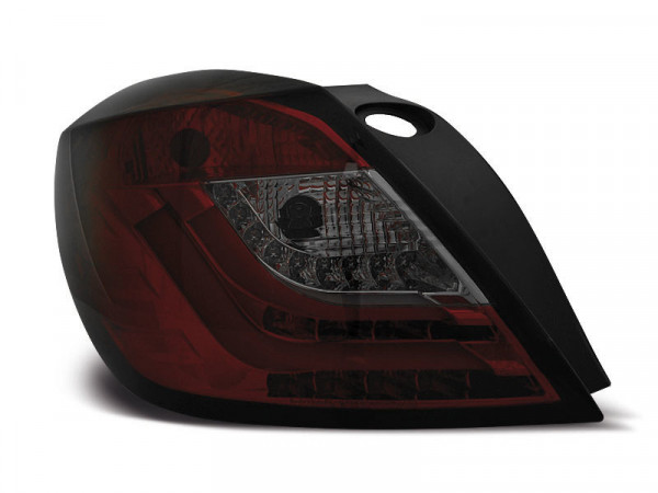 Opel Astra H 03.04-09 3d Red Smoke Led