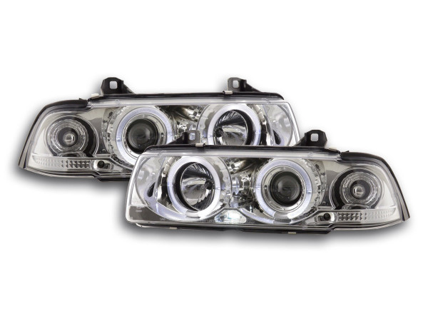 headlight BMW serie 3 Coupe type E36 Yr. 92-98 chrome