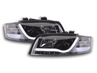 Daylight headlight Set Audi A4 type 8E Yr. 01-04 black Daylight headlight Set Audi A4 type 8E Yr. 01-04 black