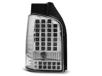 Led Tail Lights Chrome Fits Vw T5 04.03-09 Led Tail Lights Chrome Fits Vw T5 04.03-09