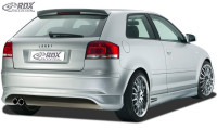 RDX rear bumper extension AUDI A3-8P -2008 "SingleFrame" RDX rear bumper extension AUDI A3-8P -2008 "SingleFrame"