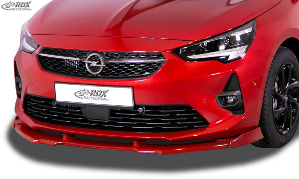 RDX Front Spoiler VARIO-X for OPEL Corsa F GS-Line Front Lip Splitter