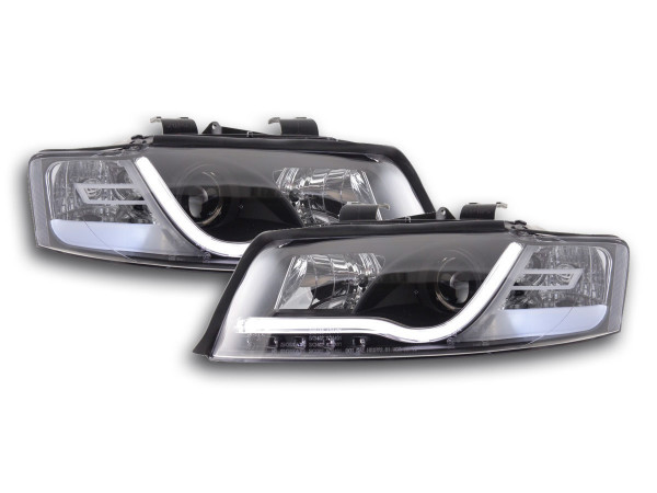 Daylight headlight Set Audi A4 type 8E Yr. 01-04 black RHD