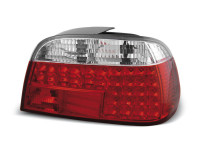 LED Tail Lights Red White fits BMW E38 06.94-07.01 LED Tail Lights Red White fits BMW E38 06.94-07.01