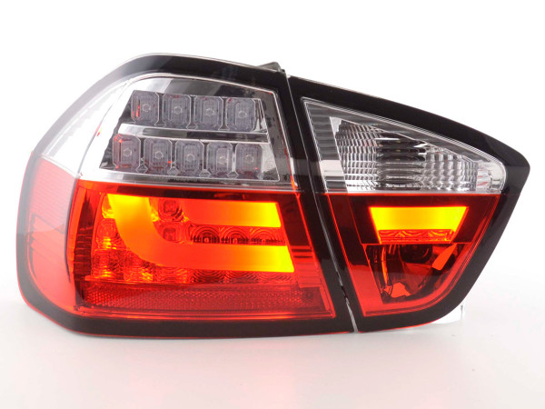Rear lights Set LED BMW serie 3 E90 saloon Yr. 05-08 red/clear