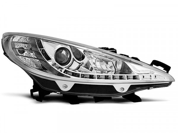 Peugeot 207 05.06-06.12 Daylight Chrome