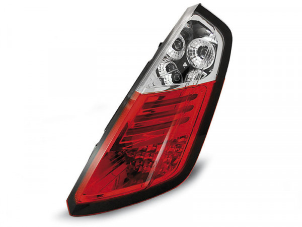 Fiat Grande Punto 09.05-09 Red White Led