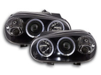 headlight VW Golf 4 type 1J Yr. 98-03 black headlight VW Golf 4 type 1J Yr. 98-03 black