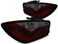 Led Bar Tail Lights Red Smoke Fits Seat Ibiza 6j 3d 06.08-12 Led Bar Tail Lights Red Smoke Fits Seat Ibiza 6j 3d 06.08-12