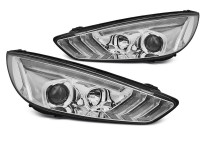 Ford Focus Mk3 15-18 Chrome Drl Led Seq Indicaor Ford Focus Mk3 15-18 Chrome Drl Led Seq Indicaor