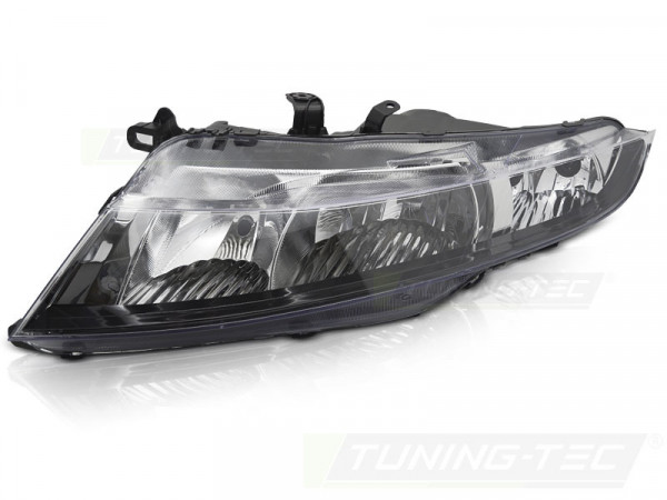 Headlight Chrome Left Side Tyc Fits Honda Civic 06-08 Hatchback