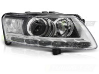Xenon Headlight Right Side Tyc Fits Audi A6 C6 09-11 Xenon Headlight Right Side Tyc Fits Audi A6 C6 09-11