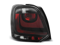 Tail Lights Red White Smoke Sport Fits Vw Polo 09-14 Tail Lights Red White Smoke Sport Fits Vw Polo 09-14
