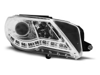 Headlights Daylight Chrome Fits Vw Passat 08-12 Cc Headlights Daylight Chrome Fits Vw Passat 08-12 Cc