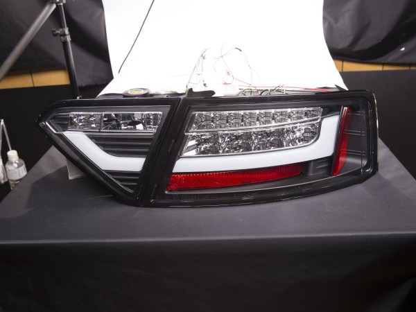 LED rear lights Lightbar Audi A5 8T Coupe/Sportback year 07-11 black