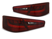 Led Tail Lights Red White Fits Audi A3 8v 3d 12-16 Led Tail Lights Red White Fits Audi A3 8v 3d 12-16