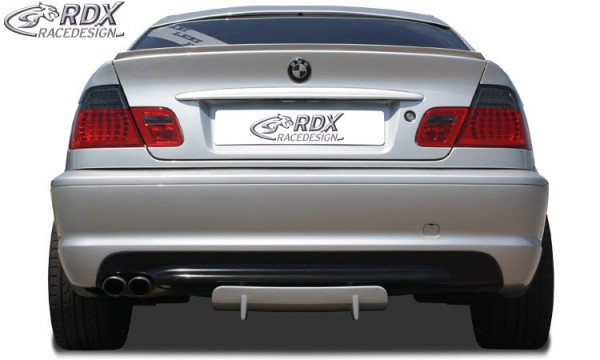 RDX Rear Diffusor U-Diff BMW E46 (all, also M-Technic, M3, Touring, ...)