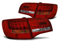 Led Tail Lights Red White Fits Audi A6 C6 05-08 Avant Led Tail Lights Red White Fits Audi A6 C6 05-08 Avant
