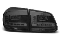 Led Tail Lights Smoke Fits Vw Tiguan 07.11-12.15 Led Tail Lights Smoke Fits Vw Tiguan 07.11-12.15