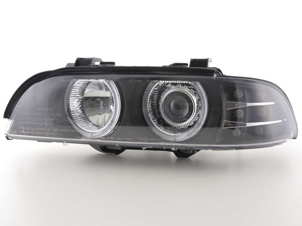 Angel Eye headlight BMW serie 5 E39 Yr. 95-00 black