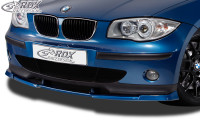 RDX VARIO-X Front Spoiler fits BMW 1-Series E81 / E87 up to 2007 RDX VARIO-X Front Spoiler fits BMW 1-Series E81 / E87 up to 2007