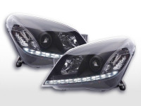 DRL Daylight headlight Opel Astra H Yr. 2004-2009 black DRL Daylight headlight Opel Astra H Yr. 2004-2009 black