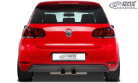 RDX rear bumper extension VW Golf 6 GTI / GTD RDX rear bumper extension VW Golf 6 GTI / GTD