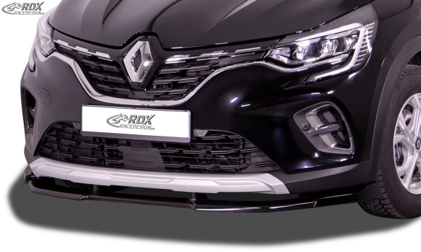 RDX Front Spoiler VARIO-X for RENAULT Captur II (2020+) Front Lip Splitter