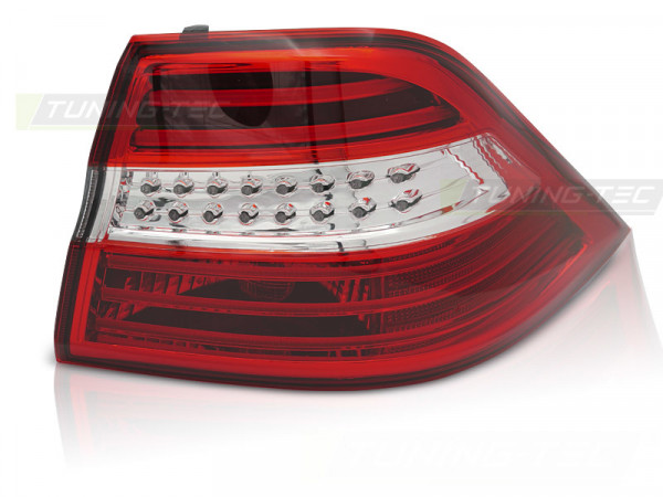 Led Tail Light Red White Right Side Tyc Fits Mercedes W166 11-15