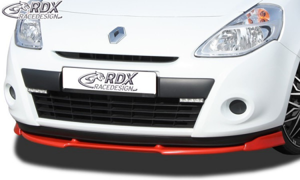 RDX Front Spoiler VARIO-X RENAULT Clio 3 Phase 2 (not RS)