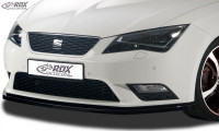 RDX Front Spoiler SEAT Leon 5F / Leon 5F SC / Leon 5F ST RDX Front Spoiler SEAT Leon 5F / Leon 5F SC / Leon 5F ST